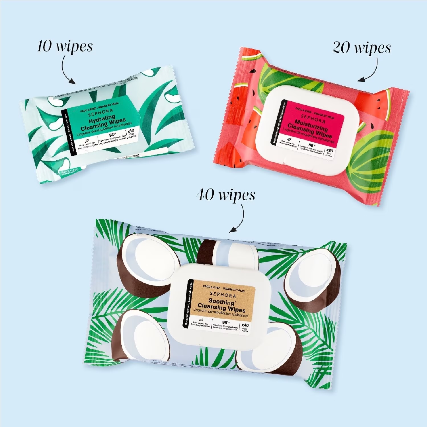 DUAL EXFOLIATING WIPES (TOALLITAS DE DOBLE EXFOLIACIÓN)